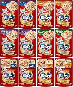 Amazon.co.jp: 銀のスプーン パウチ12袋 : ペット用品